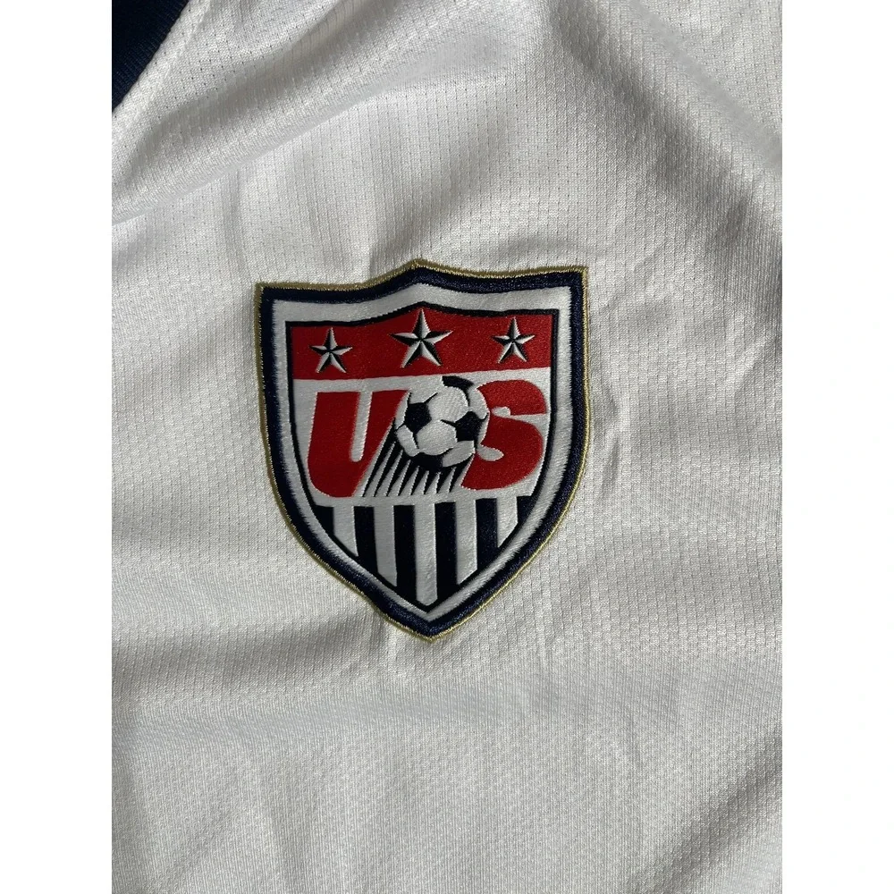 Nike USMNT 2010/2011 Authentic White USA Away Futbol Soccer Jersey Size XL